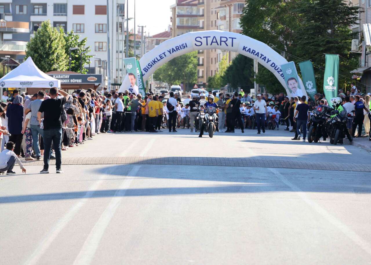 Karatay'da 9. Düz Bisiklet Yarışı büyük heyecana sahne oldu 5